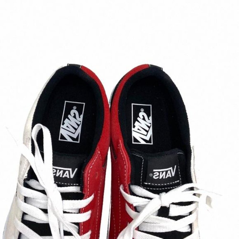 VANS Seldan Men's Shoe Sneakers Rally Suede Red Black VN0A5HTZBA2 Casual Top Low - Picture 9 of 13